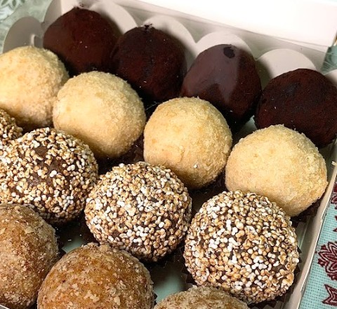 Набор сладостей авокадо трюфелей, 16 шт