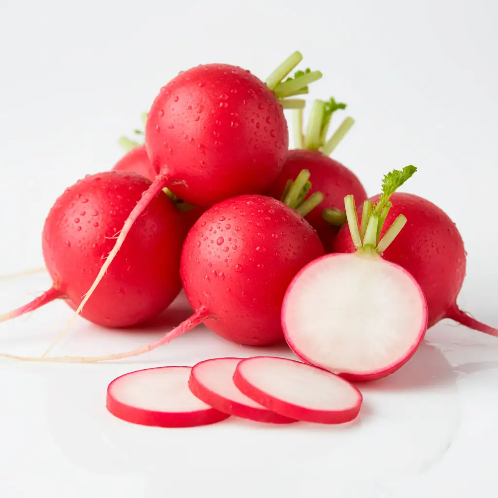 Редис красный