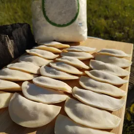 Вареники с творогом 