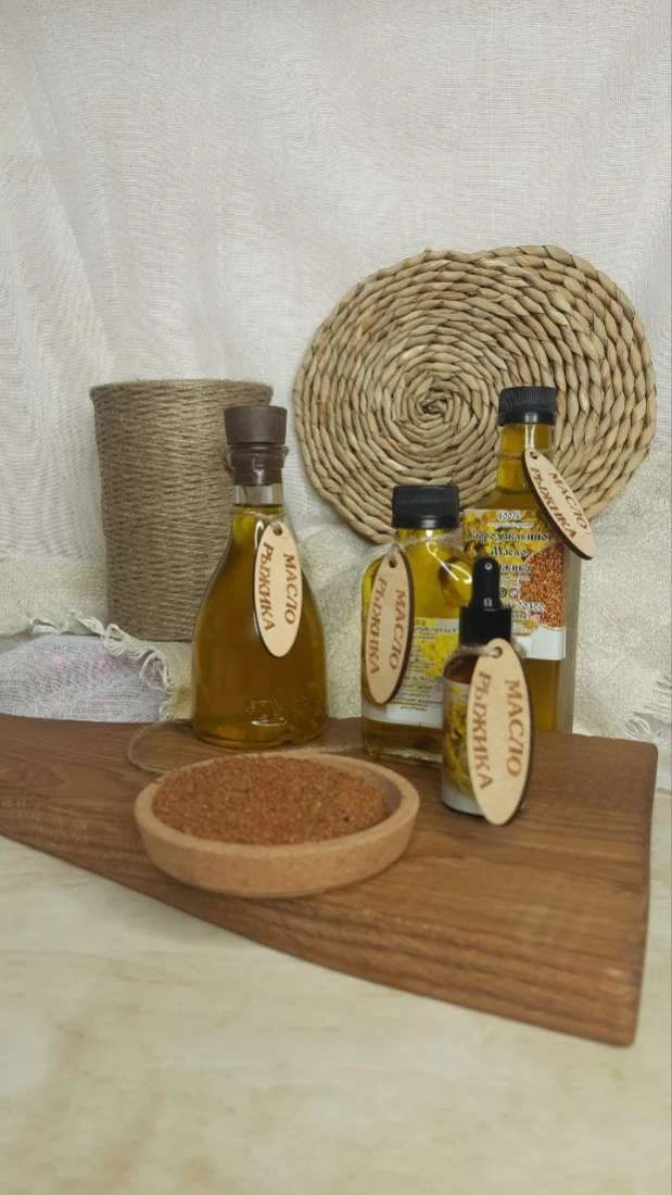 Масло рыжика, 30-500 мл.