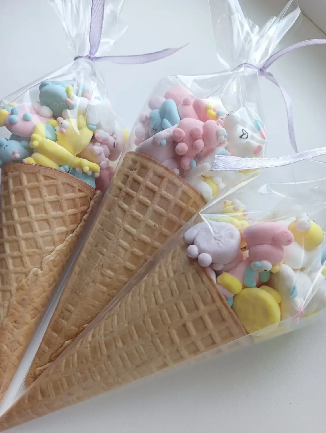 Маршмеллоу в рожке фото 2