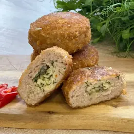 Биточки с сыром