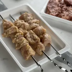 Шашлык из куриного филе в йогуртовой заправке