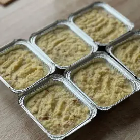 Бабка картофельная с беконом