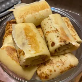 Блинчики с капустой