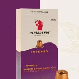 Капсулы Hausbrandt Nespresso Intenso