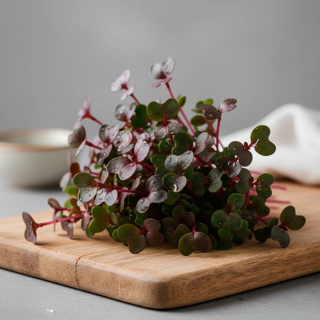 Микрозелень редиса (красный/зеленый), 20 г