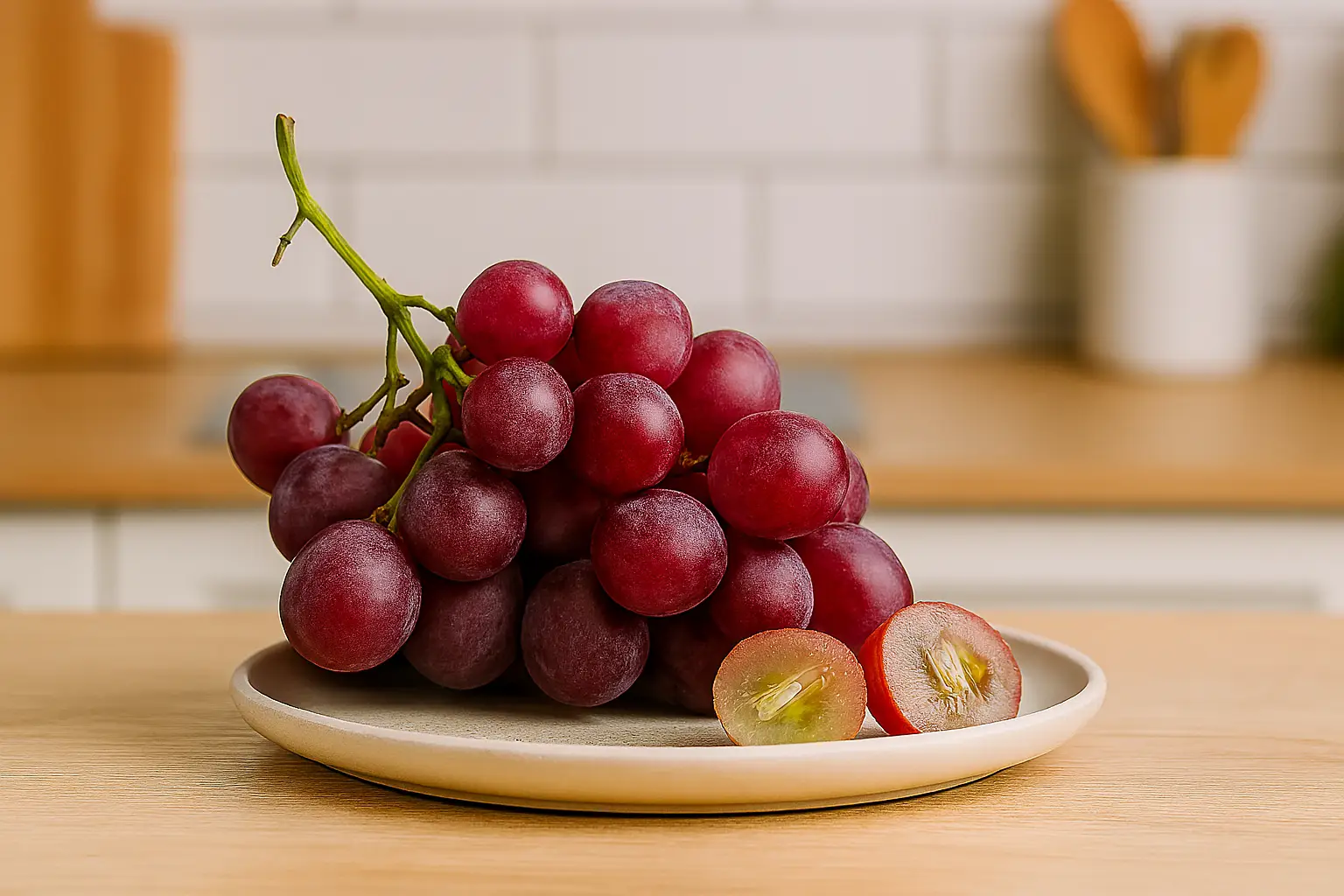 Виноград красный, 8 кг