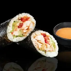 Суши-буррито с креветками