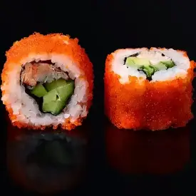 Ролл «Калифорния» с креветками, 8 шт.