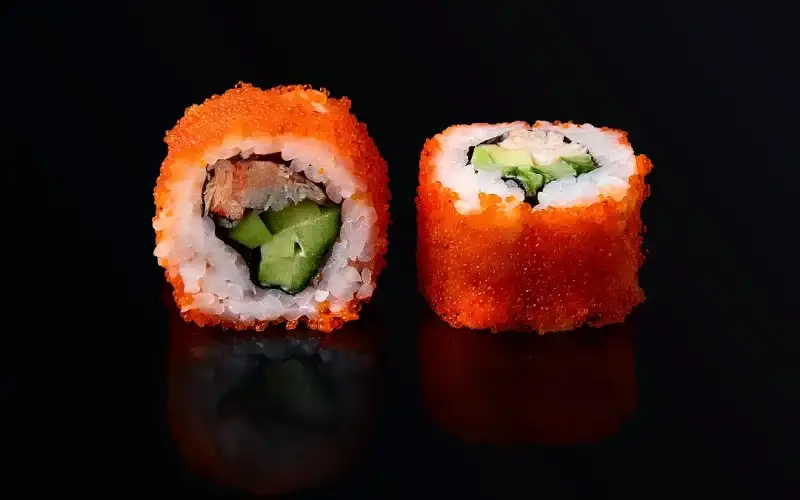 Ролл «Калифорния» с креветками, 8 шт.