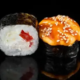 Запечённый ролл с курицей, 8 шт.