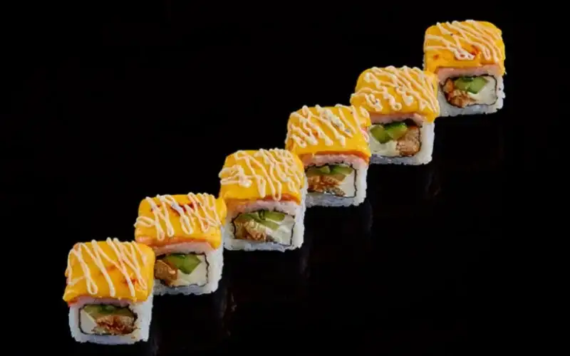 Ролл «Мидии хот», 6 шт.