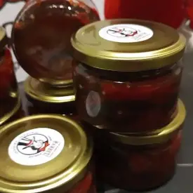 Баклажаны с перцем чили