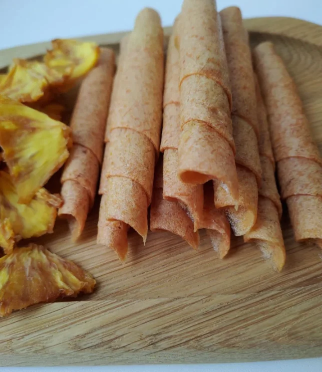 Пастила фруктовая ананасовая, 300 гр.