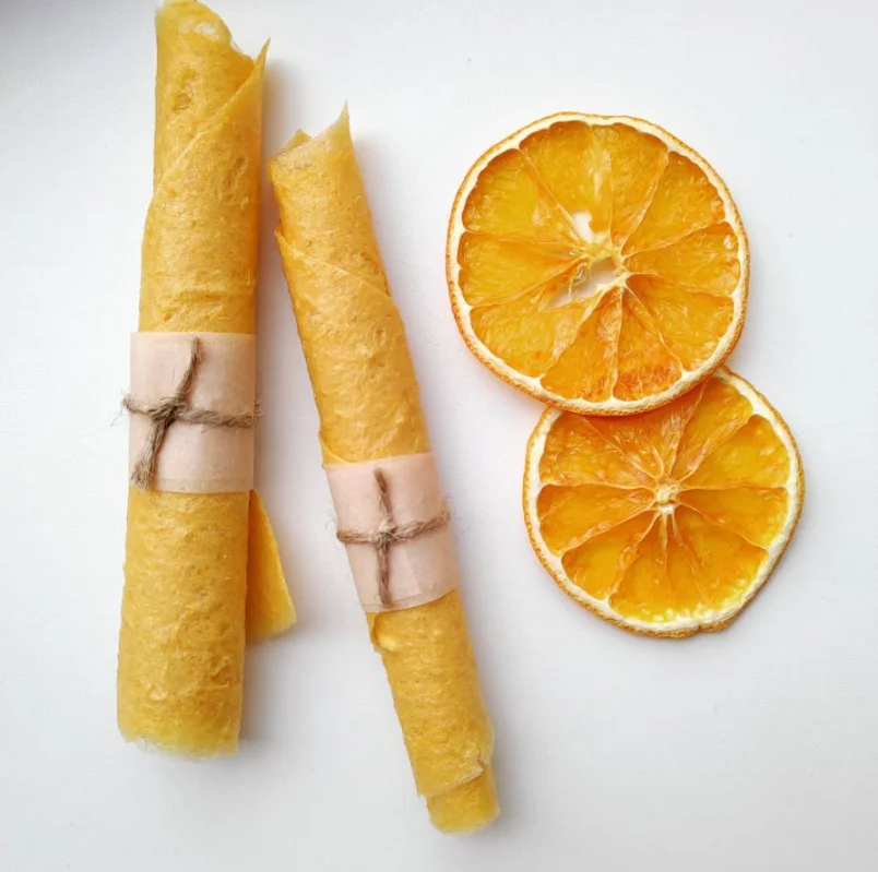 Пастила фруктовая апельсиновая, 200 гр. фото 3