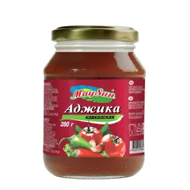 Аджика кавказская, 280 г, MaySun