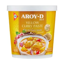 Паста карри желтая Aroy-D, 400 г