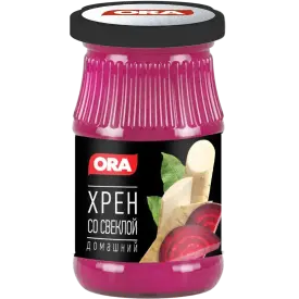 Хрен домашний с свеклой острый, 170 г