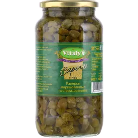 Каперсы марин.конс. Vitaly's, 950 г/600 г