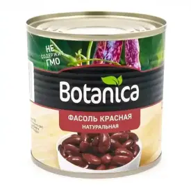 Фасоль красная натуральная, 425 мл, Botanica