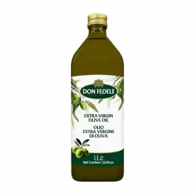 Масло олив. Extra Virgin в/с, нераф.,1 л, ст/бут, ТМ Don Fedele