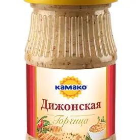 Горчица пищевая «Дижонская», 170 г, «Камако»