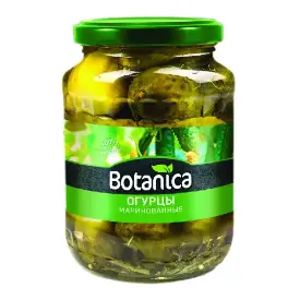 Огурцы маринован. конс.(6-9 см) Botanica, 720 мл