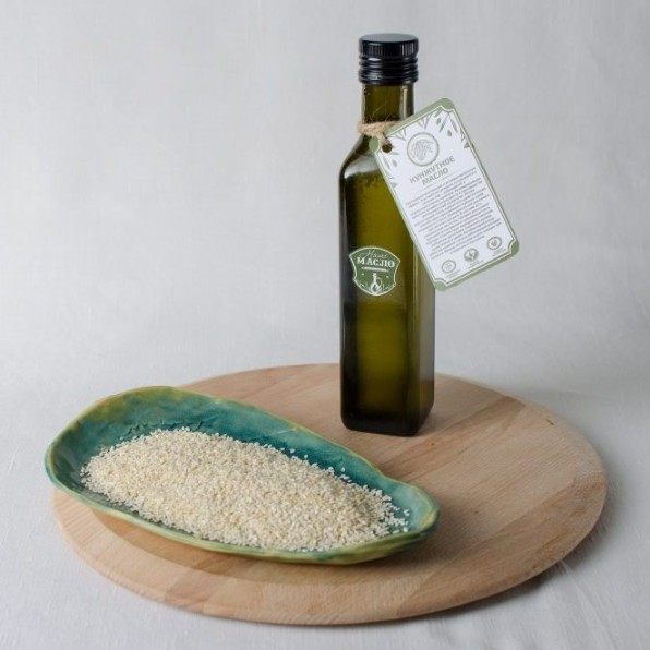 Кунжутное масло (черный кунжут) фото 1