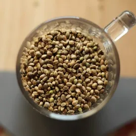 Семечки-зернышки конопли не очищенной, 200 гр.