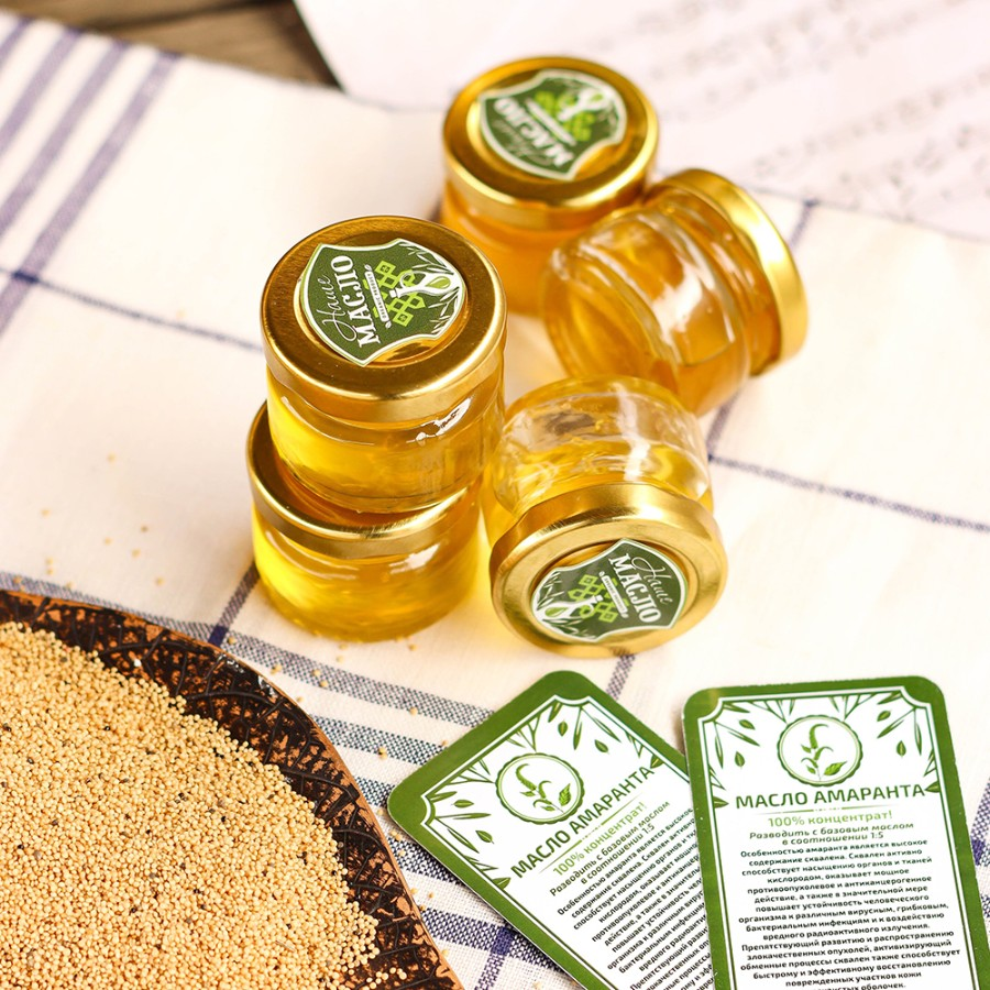 Масло амаранта, 20 мл фото 2