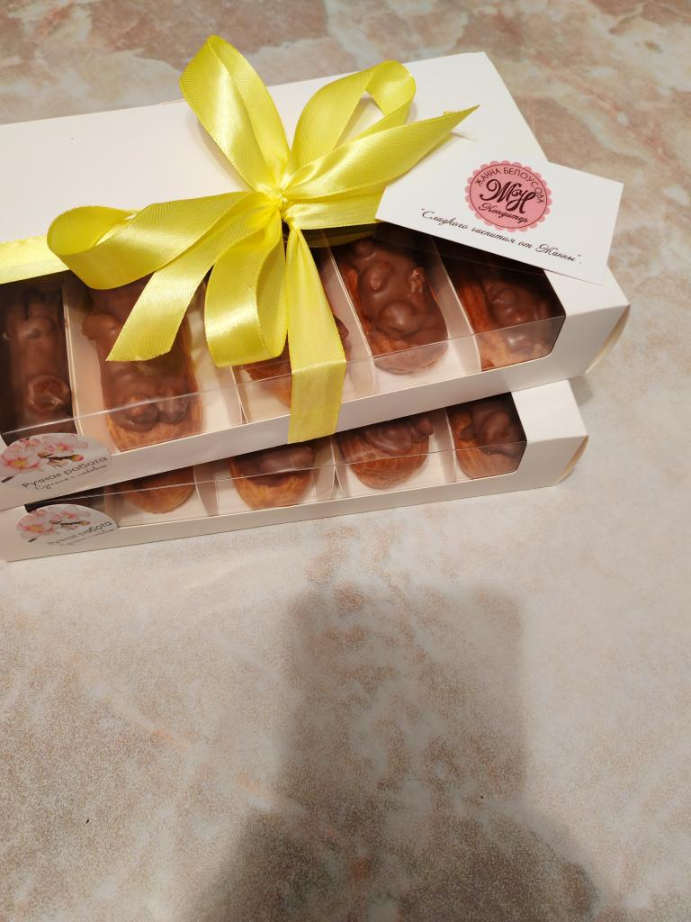 Эклер "Арахис-карамель", 5 шт