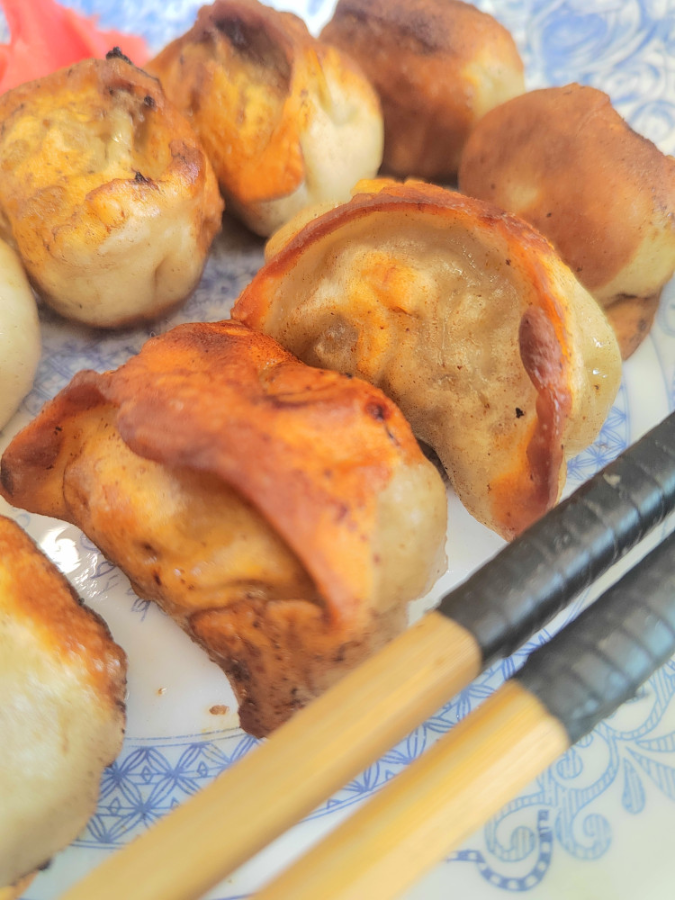 Пельмени ручной лепки "Гёдзе с ягненком", 1 кг фото 1